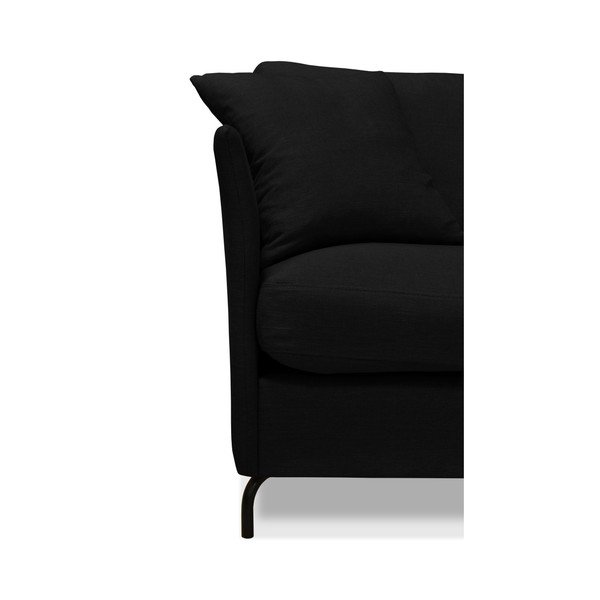 Melns trīsvietīgs dīvāns Windsor & Co. Dīvāni Saturne-image-4