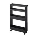 Matēti melns tērauda vannas istabas plaukts 48x80,5 cm Tower – YAMAZAKI