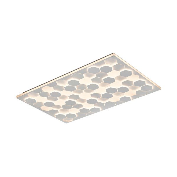 Balta LED griestu lampa ar balss vadību/ar mobilās lietotnes vadību un metāla abažūru 70x115 cm Cifavo – CINQUE-image-4