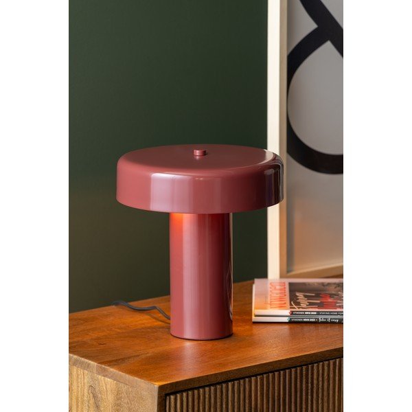 Bordo metāla galda lampa (augstums 26 cm) Riqueza Palo – Leitmotiv-image-1