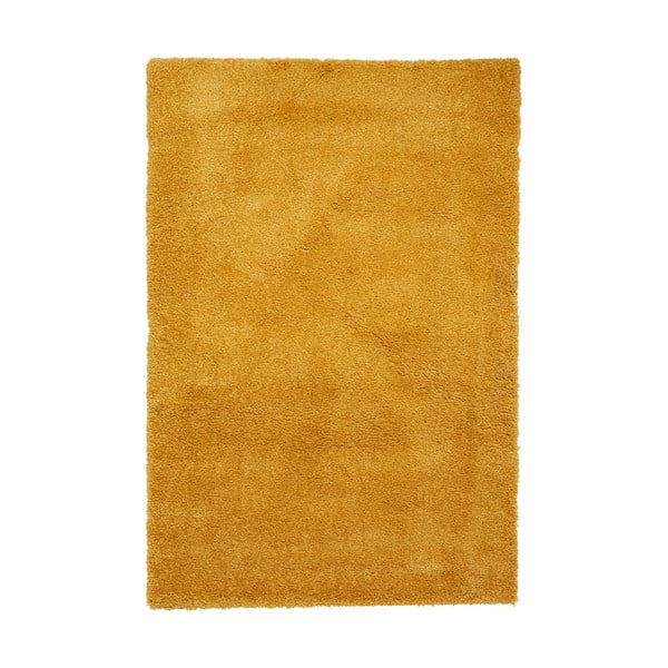 Sinepju dzeltens paklājs Think Rugs Sierra, 80 x 150 cm