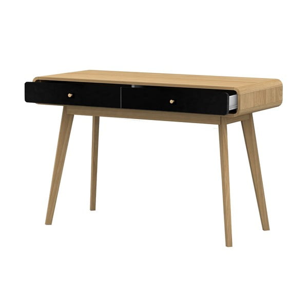 Darba galds ar ozolkoka imitāciju 50x120 cm Cassie – Støraa-image-1