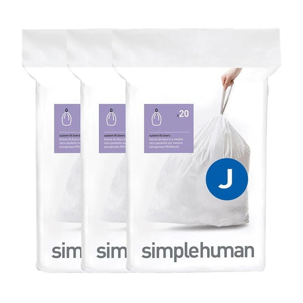 Atkritumu maisi (60 gab.) 45 l J – simplehuman-image-3