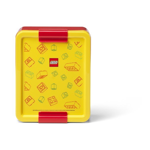 Dzeltenas plastmasas bērnu pusdienu kārbas (2 gab.) Brick – LEGO®-image-3