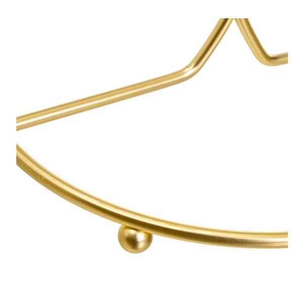 Zelta krāsas metāla papīra dvieļu statīvs ø 16 cm – Casa Selección-image-3