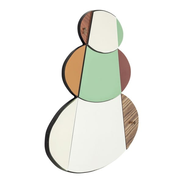 Sienas spogulis Kare Design Metamorphosis Circles, 107 x 15 cm