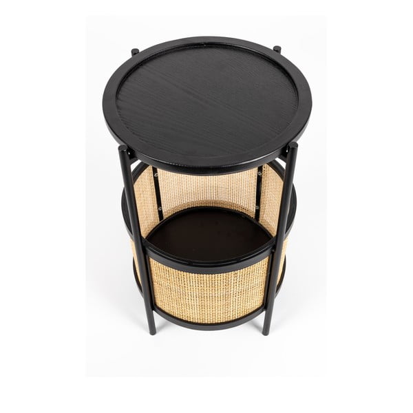 Apaļš sānu galdiņš ø 30 cm Makoto – White Label-image-4