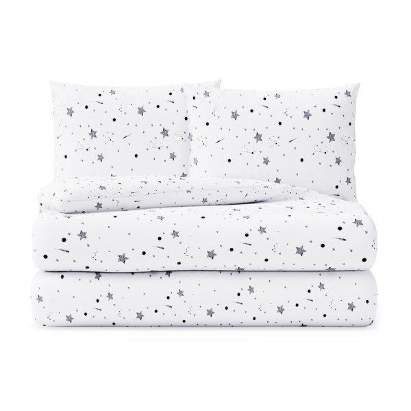 Divguļamā kokvilnas gultasveļa AmeliaHome Averi Constellation, 200 x 220 cm-image-2