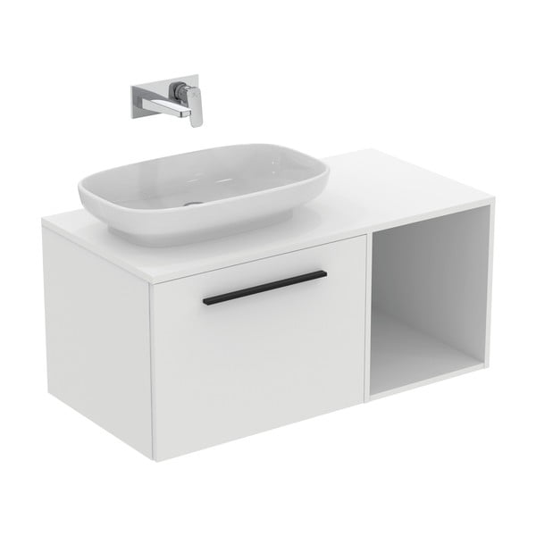 Antracīta pelēka vannasistabas letes virsma 100x51 cm i.Life B – Ideal Standard-image-2