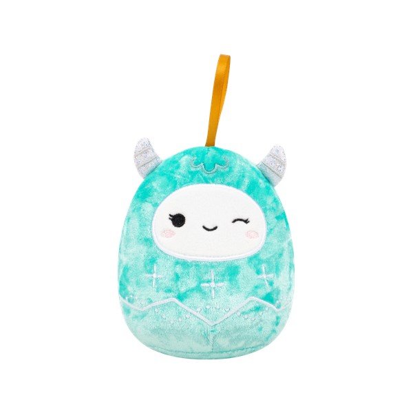 Tekstila Ziemassvētku eglītes rotājums 10 cm Yollie – SQUISHMALLOWS