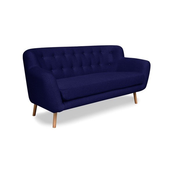 Tumši zils dīvāns Cosmopolitan Design London, 162 cm-image-2