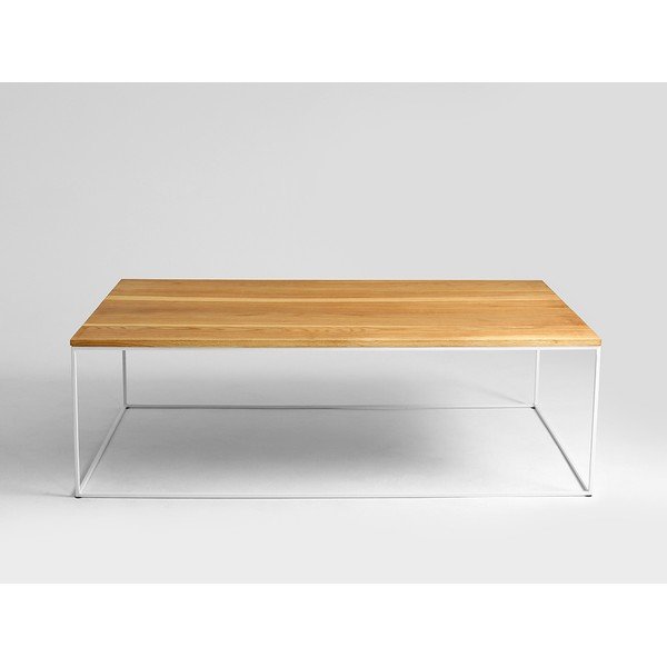Sānu galdiņš ar baltu konstrukciju Custom Form Tensio, 100 x 60 cm-image-1