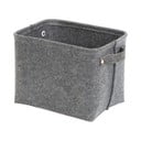 Pelēks filca uzglabāšanas grozs Compactor Felt Basket, 29 x 24 cm