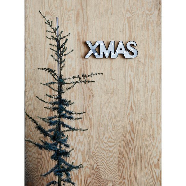 Pelēks LED gaismas dekors Markslöjd Xmas, garums 47 cm-image-1