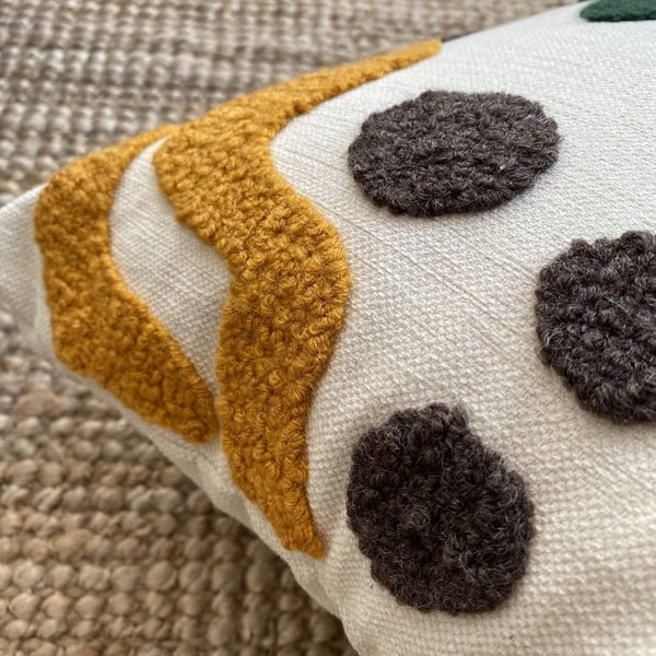 Spilvendrāna ar linu Joynodes Lotus, 43 x 43 cm-image-3