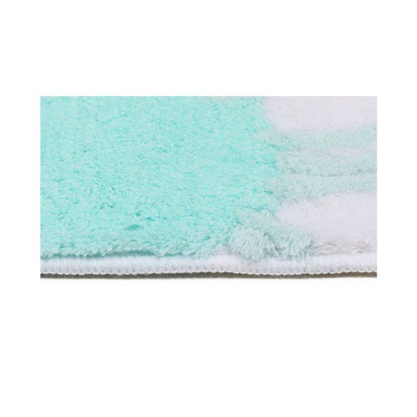 2 vannas istabas paklājiņu un tualetes poda pārklāja komplekts Confetti Minty Alinda-image-3