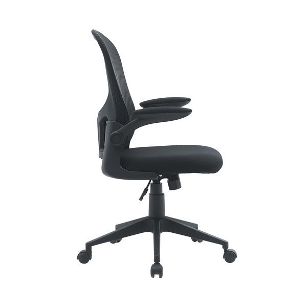 Melns polsterēts biroja krēsls Kempton – Yes Everyday-image-2