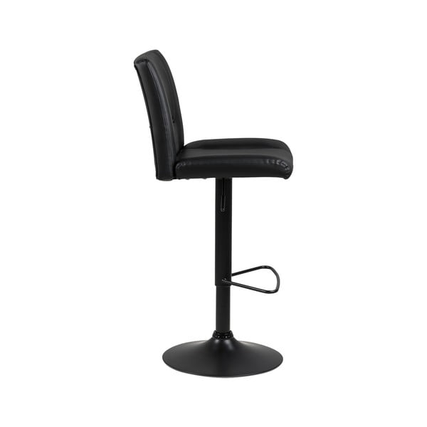 Melns bāra krēsls ar regulējamu augstumu Actona Sylvia-image-1