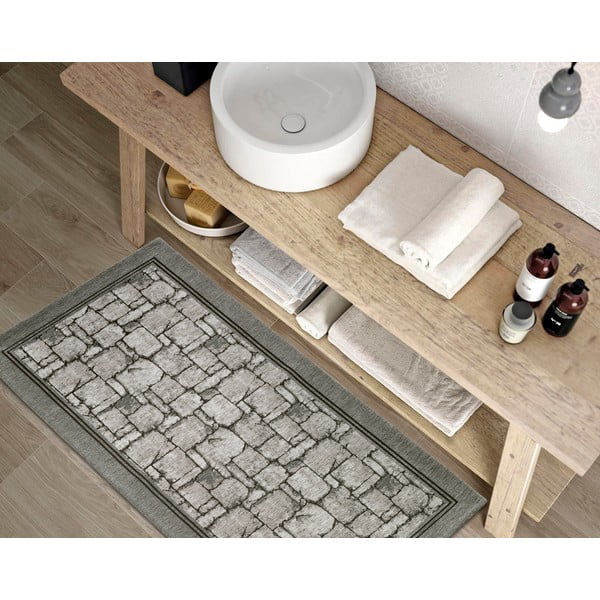 Pelēks paklājs Floorita Wall, 55 x 240 cm-image-3