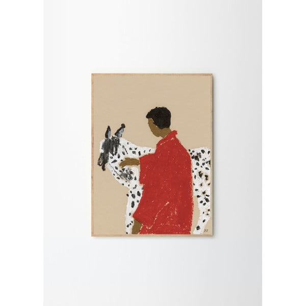 Plakāts 30x40 cm Spotted Horse – Isabelle Vandeplassche – The Poster Club-image-4