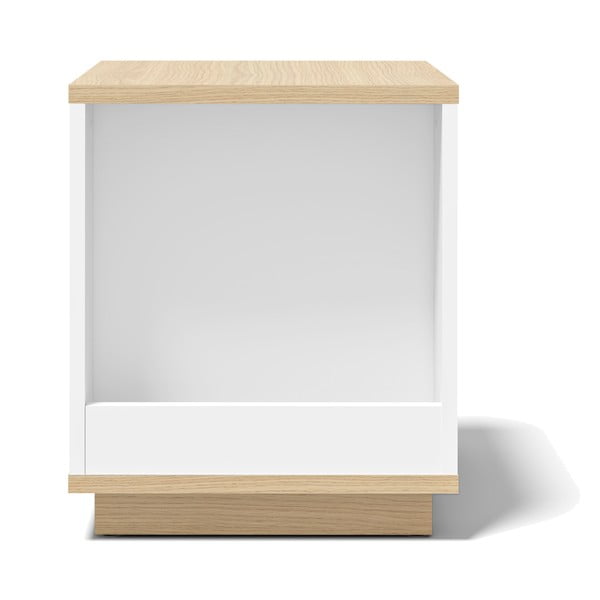 Ozolkoka imitācijas sānu galdiņš 40x40 cm Ella – TemaHome-image-2