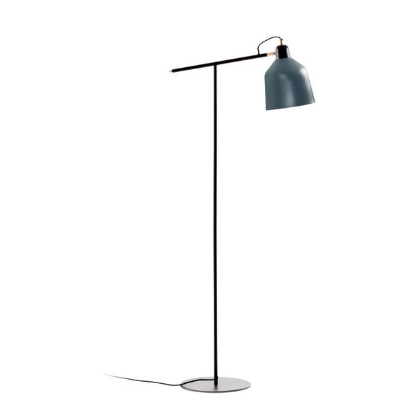 Zaļganzila stāvlampa ar metāla abažūru (augstums 147 cm) Olimpia – Kave Home