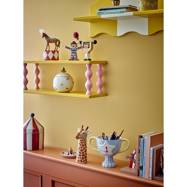 Dzeltens daudzlīmeņu bērnu plauktiņš 60 cm Bibiola – Bloomingville Mini-image-3