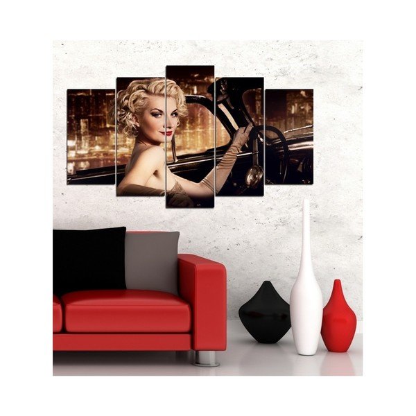 Daudzdaļīga 3D glezna Art Gandaro, 102 x 60 cm-image-1