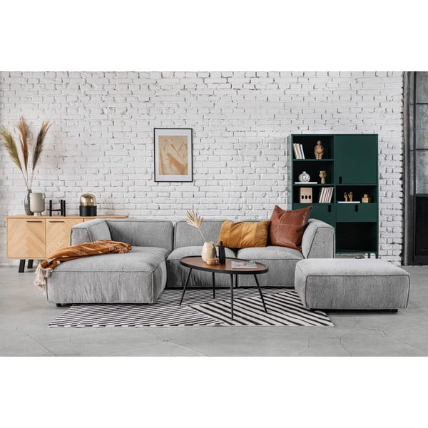 Gaiši pelēks stūra dīvāns Bonami Selection Fairfield, 282 cm, kreisais stūris-image-1