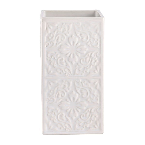 Balta keramikas krūzīte zobu birstei Wenko Cordoba-image-1