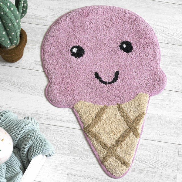 Kokvilnas vannas istabas paklājs Mr. Fox Ice Cream, 44 x 68 cm-image-1