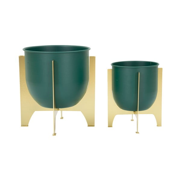 Metāla puķu poda apvalki (2 gab.) ø 24 cm Grent Shet – Mauro Ferretti