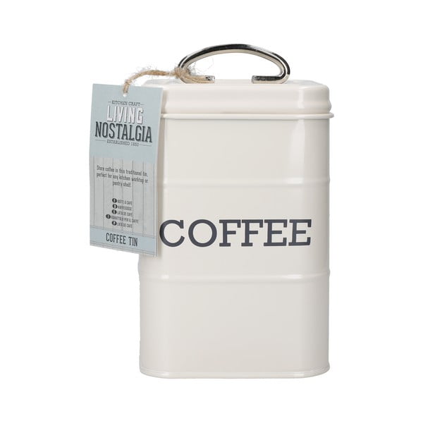 Tērauda pārtikas uzglabāšanas konteiners kafijai Living Nostalgia – Kitchen Craft-image-4