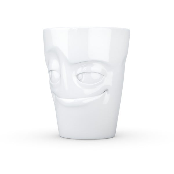 Balta porcelāna krūze ar rokturi 58products-image-1