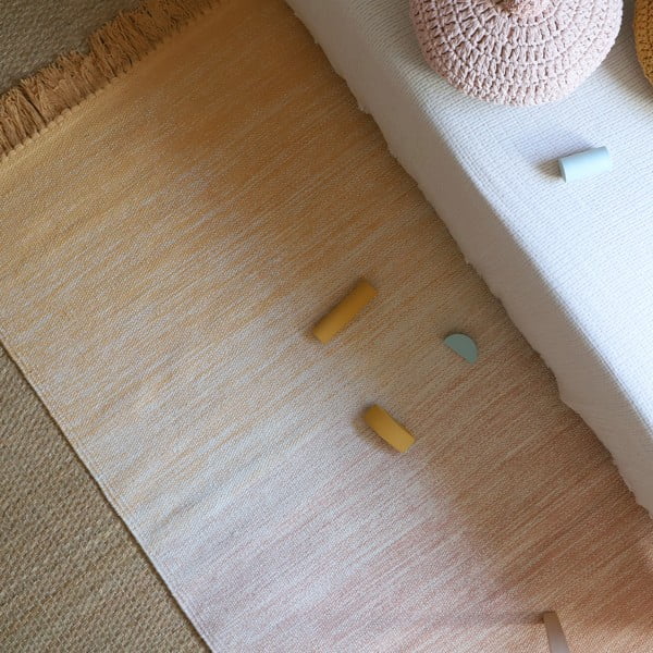 Oranžs/rozā mazgājams paklājs 100x150 cm Kirthy – Nattiot-image-4