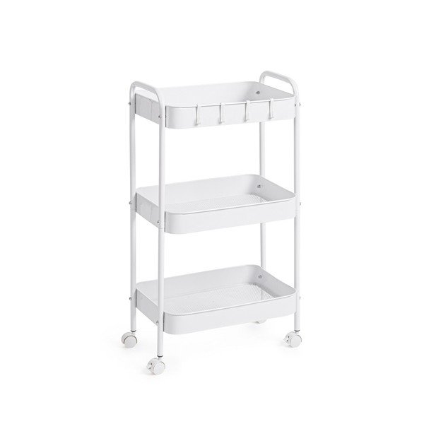 Metāla servēšanas galdiņš uz riteņiem 29,5x41 cm Leiky – Yes Everyday-image-2