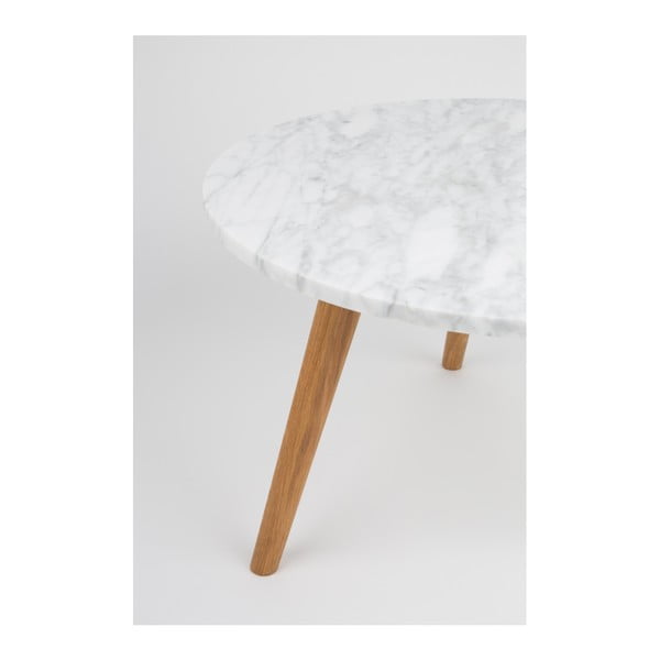 Žurnālgaldiņš ar akmens imitācijas virsmu Zuiver, ⌀ 40 cm-image-3