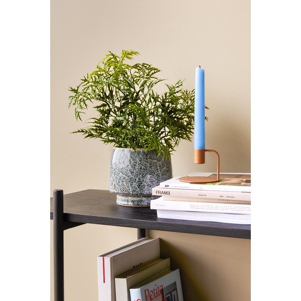 Keramikas ar rokām radīti puķu poda apvalki (2 gab.) ø 20 cm Lava – Hübsch-image-1