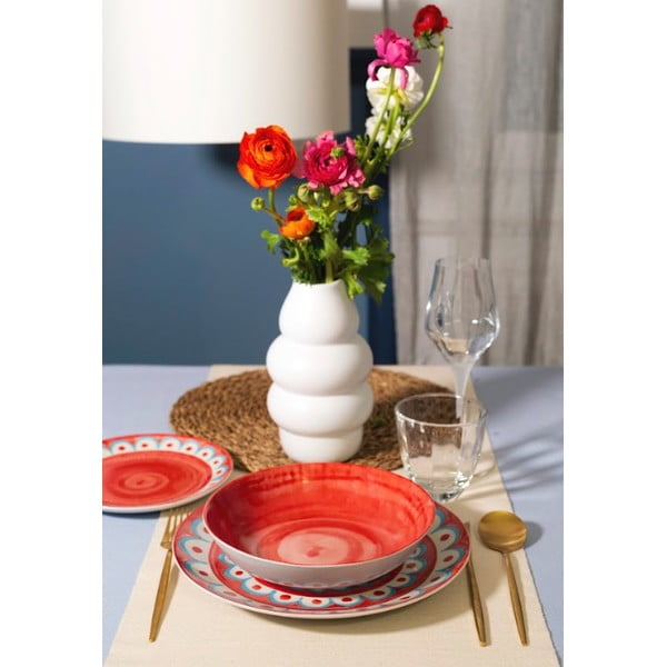 Gaiši zili zupas porcelāna šķīvji (6 gab.) ø 21 cm Tangeri blue – Villa Altachiara-image-3