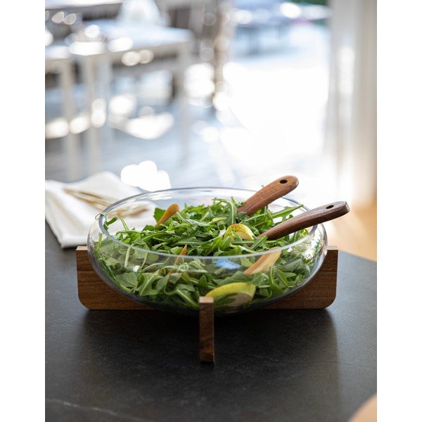 Stikla bļoda ø 33 cm Gather – Ladelle-image-1