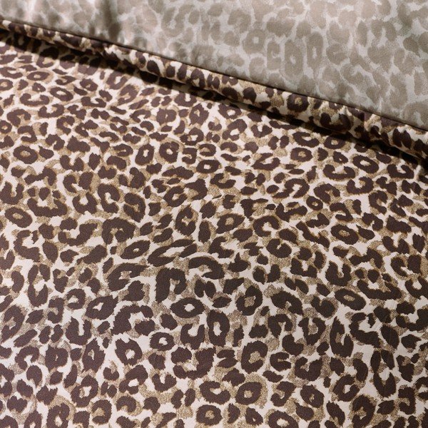 Brūna vienguļamā gultas veļa 135x200 cm Animal Print – Catherine Lansfield-image-4