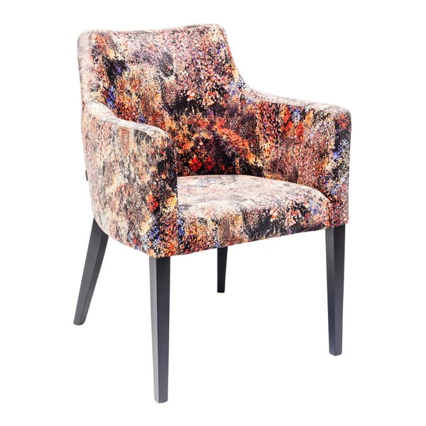 Krāsains krēsls ar roku balstiem Kare Design Safari