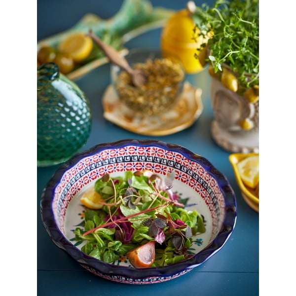 Servēšanas akmensmasas šķīvis ø 26,5 cm Florist – Bloomingville-image-2