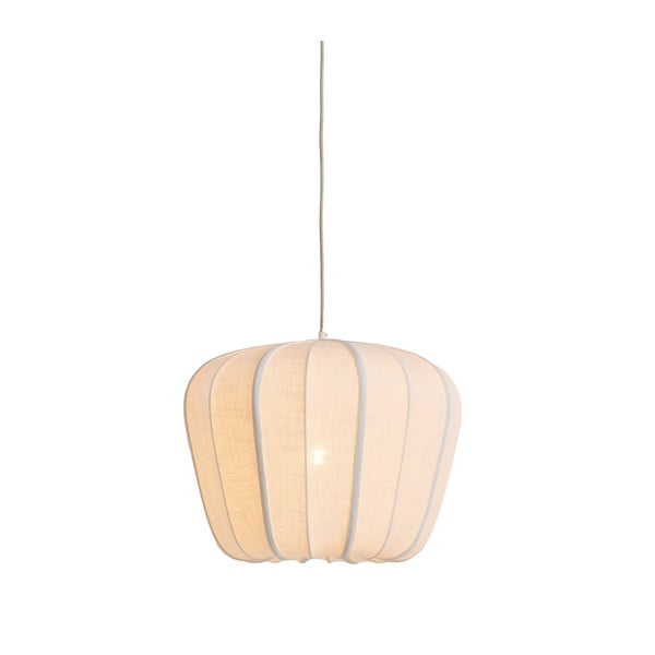 Krēmkrāsas piekaramā lampa ø 49,5 cm Zubedo – Light & Living-image-1