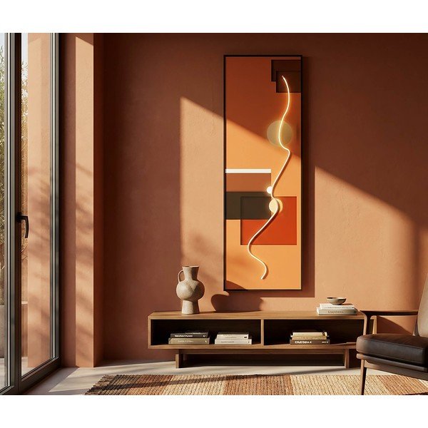 Drukāta glezna ar rāmi/uz audekla 50x150 cm LED – Mauro Ferretti-image-1