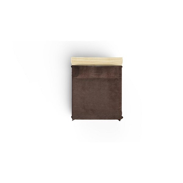 Brūns pārklājs divguļamai gultai 200x220 cm Melinda – Mijolnir-image-4
