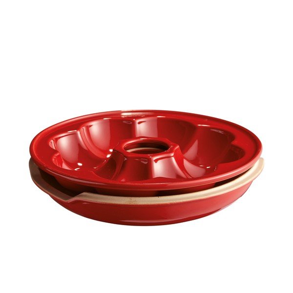 Sarkanā briokša forma Emile Henry, ⌀ 30,5 cm-image-2