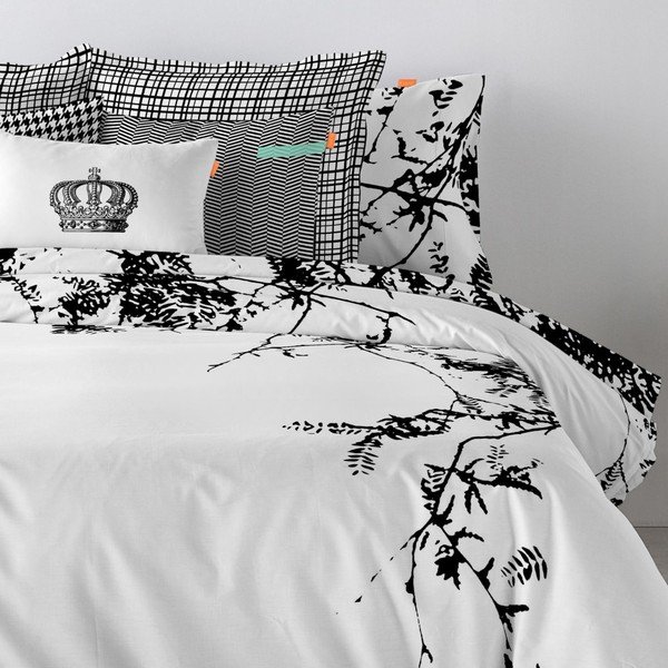 Kokvilnas spilvendrāna Blanc Union, 60 x 60 cm-image-1