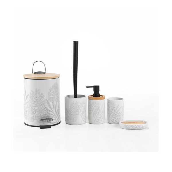 Balts keramikas ziepju trauks Amber – douceur d'intérieur-image-2