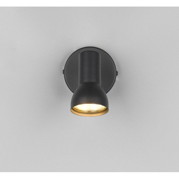 Melna prožektora tipa lampa ø 8 cm Cantar – Reality-image-2